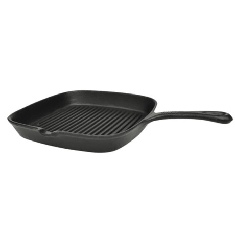 vidaXL Grillpan gietijzer 24x23 cm afbeelding2 - 1