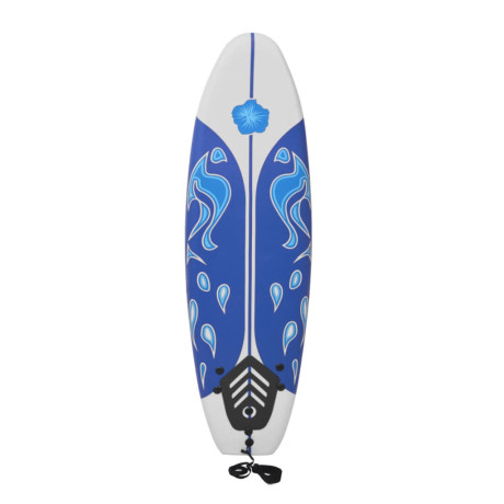vidaXL Surfplank 170 cm blauw afbeelding2 - 1