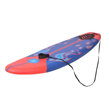 vidaXL Surfplank 170 cm blauw en rood afbeelding2 - 1