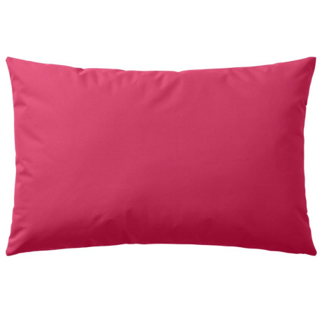 vidaXL Buitenkussens 60x40 cm roze 2 st afbeelding2 - 1