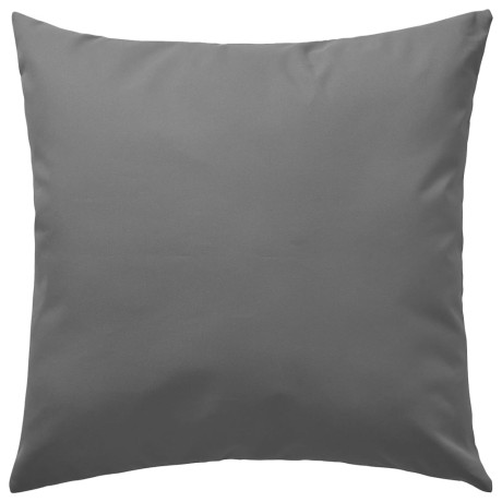 vidaXL Buitenkussens 45x45 cm grijs 2 st afbeelding2 - 1