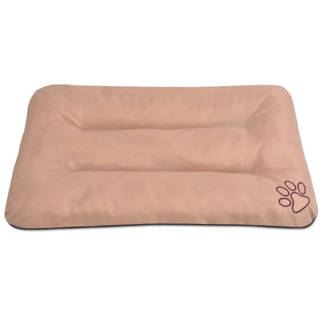 vidaXL Hondenmatras maat XXL beige afbeelding2 - 1