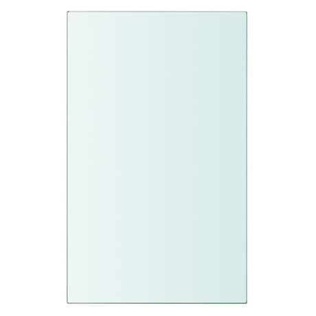 vidaXL Wandschap transparant 20x12 cm glas afbeelding2 - 1