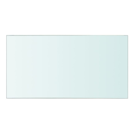 vidaXL Wandschap transparant 30x15 cm glas afbeelding2 - 1