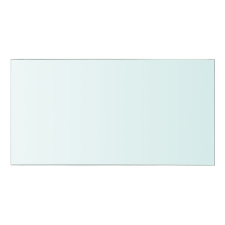 vidaXL Wandschap transparant 30x15 cm glas afbeelding2 - 1