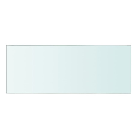 vidaXL Wandschap transparant 40x15 cm glas afbeelding2 - 1