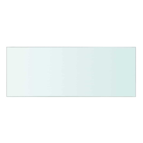 vidaXL Wandschap transparant 40x15 cm glas afbeelding2 - 1
