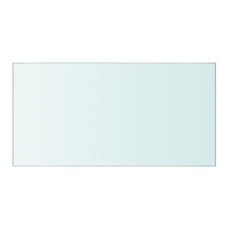 vidaXL Wandschap transparant 40x20 cm glas afbeelding2 - 1