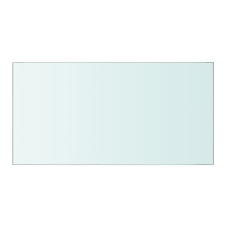 vidaXL Wandschap transparant 40x20 cm glas afbeelding2 - 1