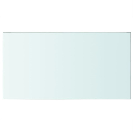 vidaXL Wandschap transparant 40x25 cm glas afbeelding2 - 1