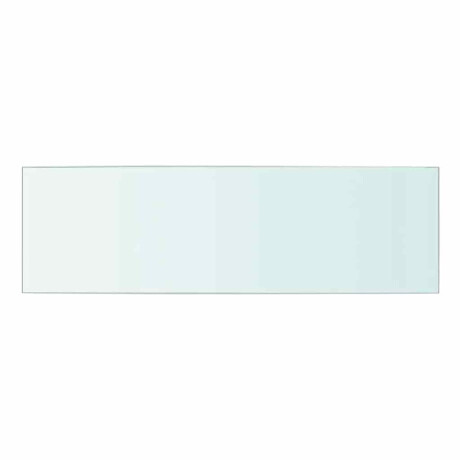 vidaXL Wandschap transparant 50x15 cm glas afbeelding2 - 1