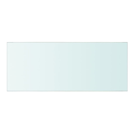 vidaXL Wandschap transparant 50x20 cm glas afbeelding2 - 1