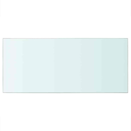 vidaXL Wandschap transparant 50x25 cm glas afbeelding2 - 1