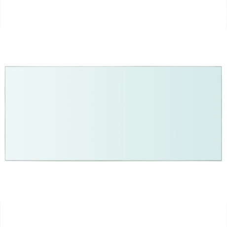 vidaXL Wandschap transparant 50x25 cm glas afbeelding2 - 1