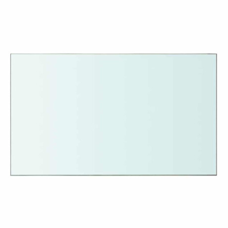 vidaXL Wandschap transparant 50x30 cm glas afbeelding2 - 1