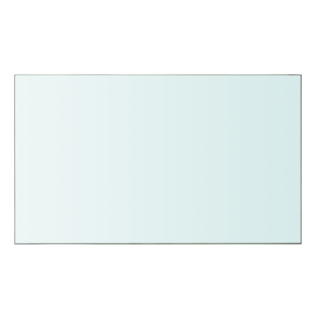 vidaXL Wandschap transparant 50x30 cm glas afbeelding2 - 1