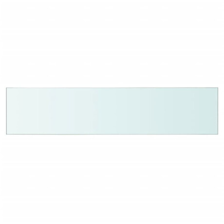 vidaXL Wandschap transparant 60x12 cm glas afbeelding2 - 1