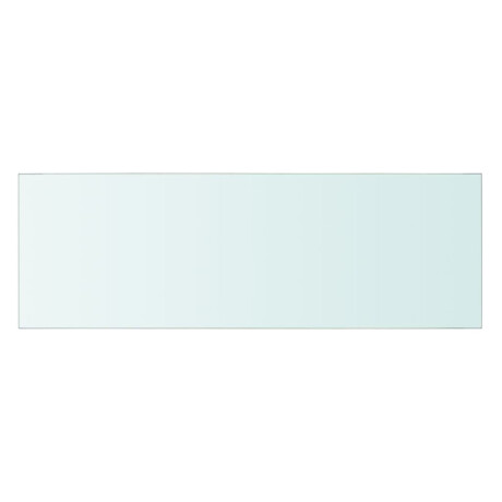 vidaXL Wandschap transparant 60x20 cm glas afbeelding2 - 1