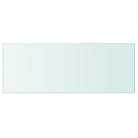 vidaXL Wandschap transparant 60x25 cm glas afbeelding2 - 1