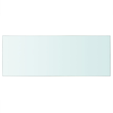 vidaXL Wandschap transparant 60x25 cm glas afbeelding2 - 1