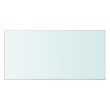 vidaXL Wandschap transparant 60x30 cm glas afbeelding2 - 1