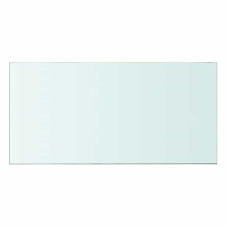 vidaXL Wandschap transparant 60x30 cm glas afbeelding2 - 1