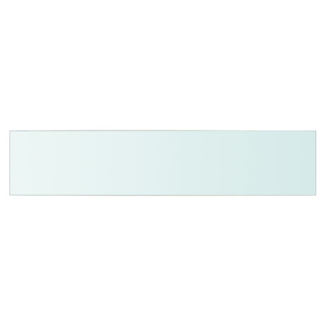 vidaXL Wandschap transparant 70x15 cm glas afbeelding2 - 1