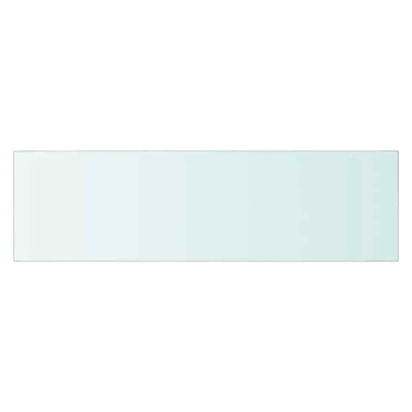 vidaXL Wandschap transparant 70x20 cm glas afbeelding2 - 1