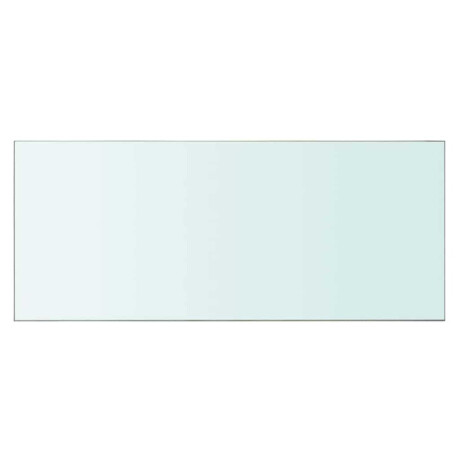 vidaXL Wandschap transparant 70x30 cm glas afbeelding2 - 1