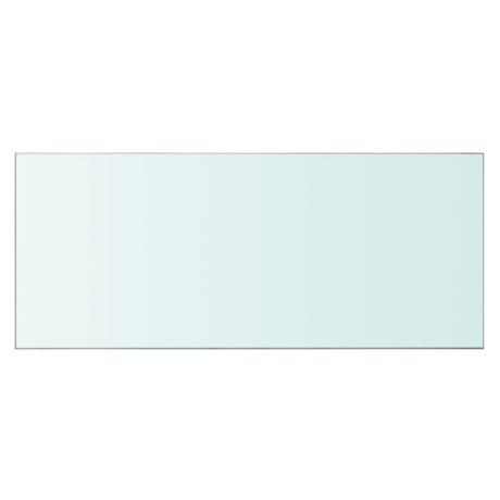 vidaXL Wandschap transparant 70x30 cm glas afbeelding2 - 1