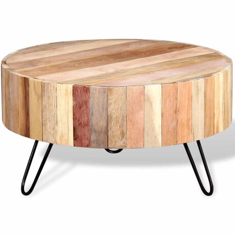 vidaXL Salontafel massief gerecycled hout afbeelding2 - 1