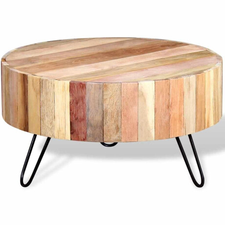 vidaXL Salontafel massief gerecycled hout afbeelding2 - 1
