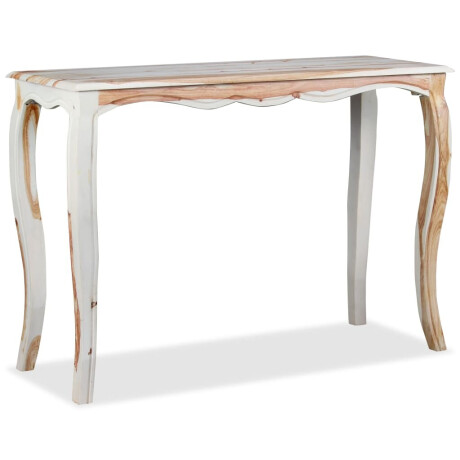vidaXL Wandtafel 110x40x76 cm massief sheeshamhout afbeelding2 - 1