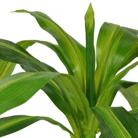 vidaXL Kunst dracena plant met pot 100 cm groen afbeelding2 - 1