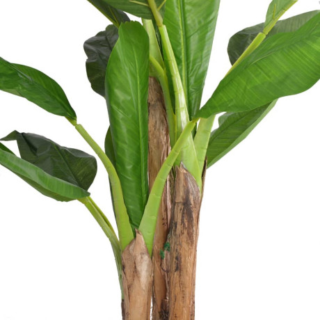 vidaXL Kunst bananenboom plant met pot 175 cm groen afbeelding2 - 1