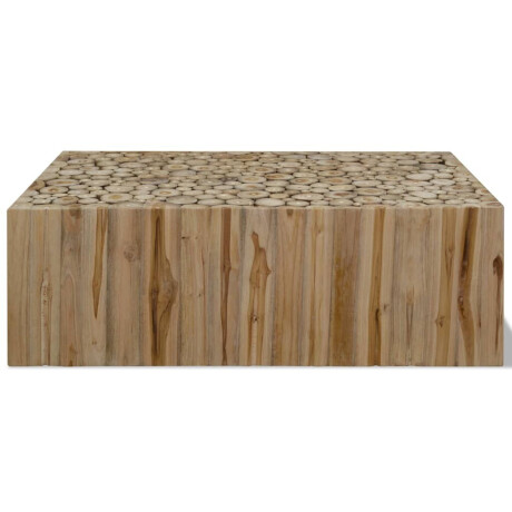 vidaXL Salontafel 90x50x30 cm echt teakhout afbeelding2 - 1