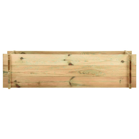 vidaXL Plantenbak 120 cm geïmpregneerd grenenhout afbeelding2 - 1