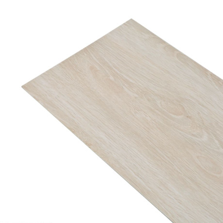vidaXL Vloerplanken niet-zelfklevend 5,26 m² 2 mm PVC wit eikenkleurig afbeelding2 - 1
