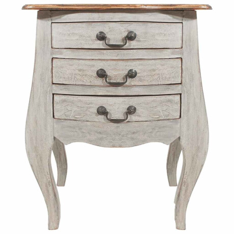 vidaXL Nachtkastje 48x35x64 cm massief mahoniehout afbeelding2 - 1