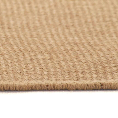 vidaXL Tapijt met latex onderkant 70x130 cm jute natuurlijk afbeelding2 - 1
