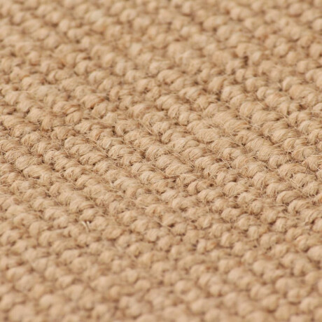 vidaXL Tapijt met latex onderkant 80x160 cm jute natuurlijk afbeelding2 - 1