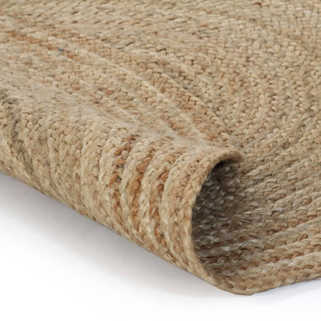 vidaXL Tapijt rond 90 cm gevlochten jute afbeelding2 - 1