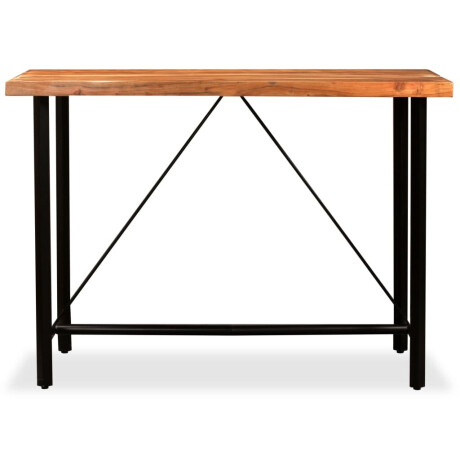 vidaXL Bartafel 150x70x107 cm massief acaciahout afbeelding2 - 1