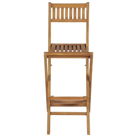 vidaXL Tuinbarkrukken inklapbaar 2 st massief teakhout afbeelding2 - 1