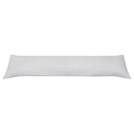 vidaXL Zijslaapkussen 40x145 cm grijs afbeelding2 - 1
