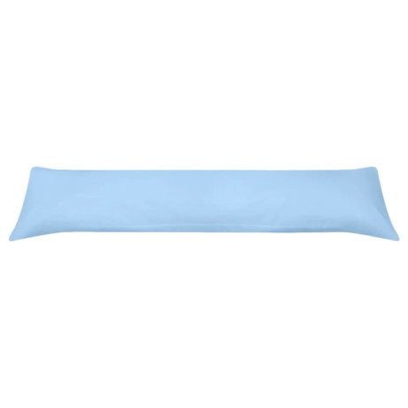 vidaXL Zijslaapkussen 40x145 cm blauw afbeelding2 - 1