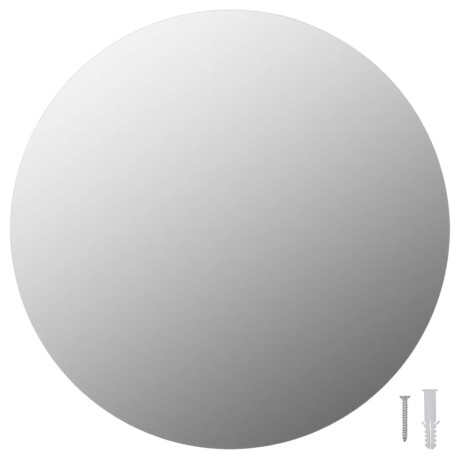 vidaXL Wandspiegel rond 40 cm glas afbeelding2 - 1