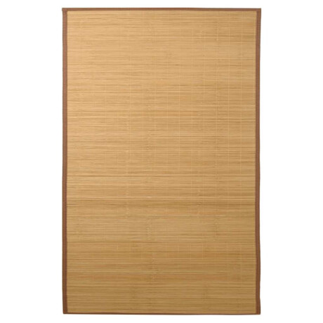 vidaXL Tapijt 100x160 cm bamboe bruin afbeelding2 - 1