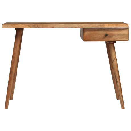 vidaXL Schrijftafel 110x50x76 cm massief acaciahout afbeelding2 - 1