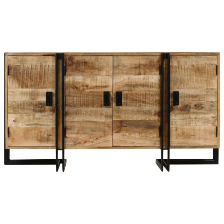 vidaXL Dressoir 150x40x80 cm massief mangohout afbeelding2 - 1